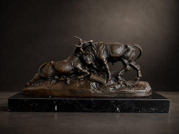 Naar J.B. Auguste Clésinger - sculptuur, Monumentale Bronzen