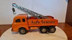 Joustra - Blikken speelgoed - Joustra Wind Up Service Truck, Antiek en Kunst
