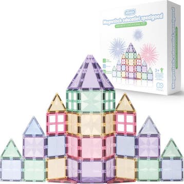 Elissio® Star Pastel Magnetische Bouwstenen – 80 Stuks, Verzenden, Nieuw