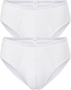 sloggi - Maat XXL men Basic Heren Midi slip - 2-pack - Wit, Verzenden