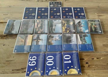 Nederland. Beatrix. Mint Set 1980-2001 (Zonder minimumprijs)