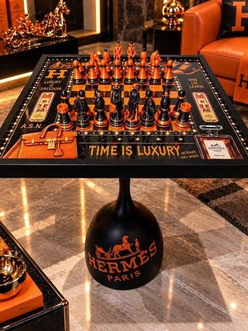 Art Stray-Nos -  L’Échiquier Hermés !!!!! Quand le luxe