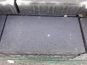 Oprit tegel Novara 40x20x8 Grijs/zwart met facet SP..., Ophalen of Verzenden, Nieuw, Klinkers