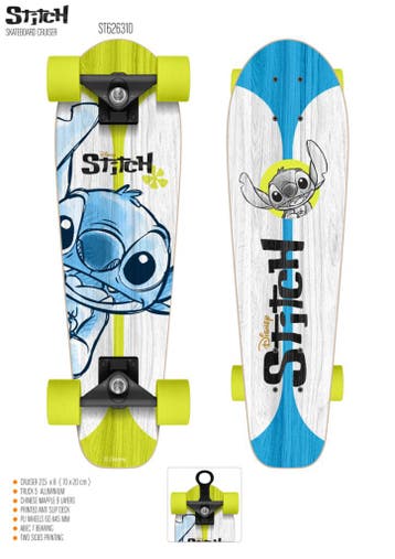 Disney Stitch Skateboard (Skateboards), Ophalen of Verzenden, Nieuw
