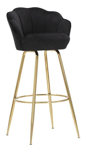 BARKRUK BAR WENEN NERO CM 55X53X110, Huis en Inrichting, Barkrukken, Ophalen of Verzenden, Nieuw
