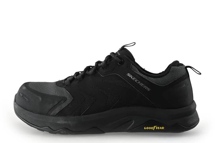 Skechers Werkschoenen in maat 42 Zwart, Kleding | Heren, Schoenen, Zwart, Zo goed als nieuw, Werkschoenen, Verzenden