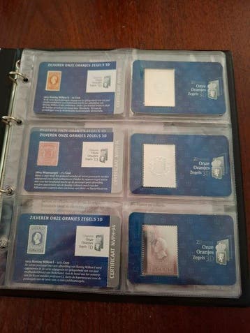Nederland - Nederland: Collectie Zilveren Onze Oranjes, Gestempeld