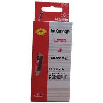 Huismerk Canon CLI-551M XL cartridge magenta, Verzenden, Nieuw, Huismerk