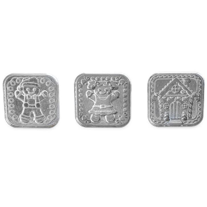 Nordic Ware Koekjesstempel Gingerbread Set/3, Hobby en Vrije tijd, Taarten en Cupcakes maken, Nieuw, Verzenden