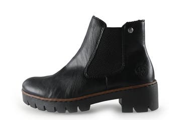Rieker Chelsea boots in maat 39 Zwart, Kleding | Dames, Verzenden, Zwart, Overige typen, Zo goed als nieuw