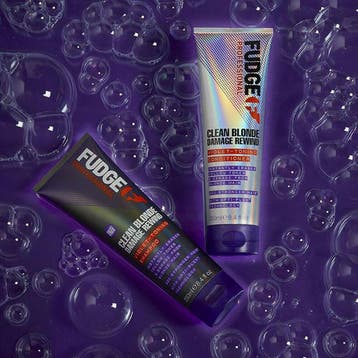 Fudge Clean Blonde Damage Rewind Violet - Conditioner - 250, Ophalen of Verzenden, Zo goed als nieuw