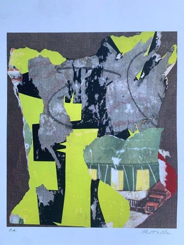 Mimmo Rotella (1918-2006) - Senza titolo