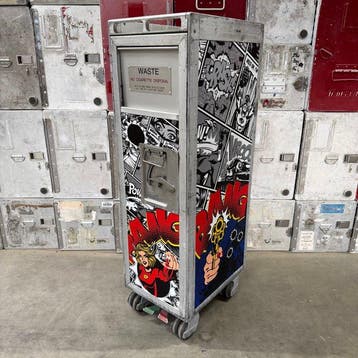 Driessen - Trolleys van luchtvaartmaatschappijen - Pop Art