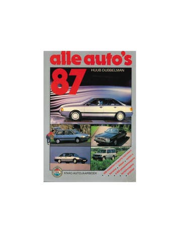 1987 KNAC AUTOJAARBOEK NEDERLANDS, Nieuw, Author