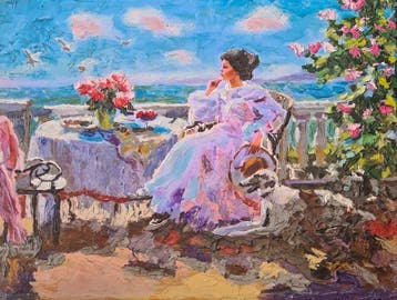 Valeria Gottardo (XXI) - Summer on the terrace