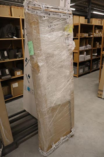 Elektrische designradiator met blower Vasco, Niva, wit, Nieuw
