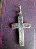 Vintage Kruis - .925 zilver - 1800-1850 - Reliekenkruis