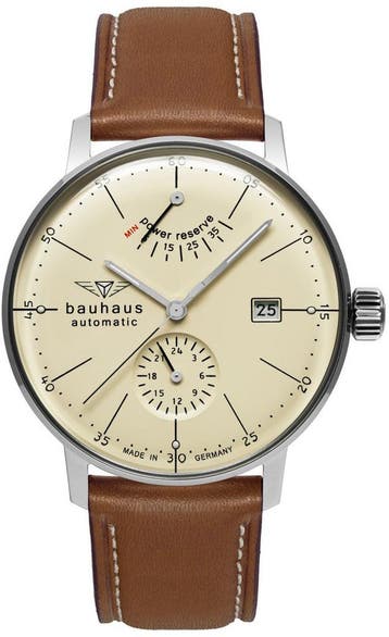 Bauhaus 2060-5 Dessau automatisch horloge 41 mm, Sieraden, Tassen en Uiterlijk, Horloges | Heren, Overige merken, Staal, Verzenden