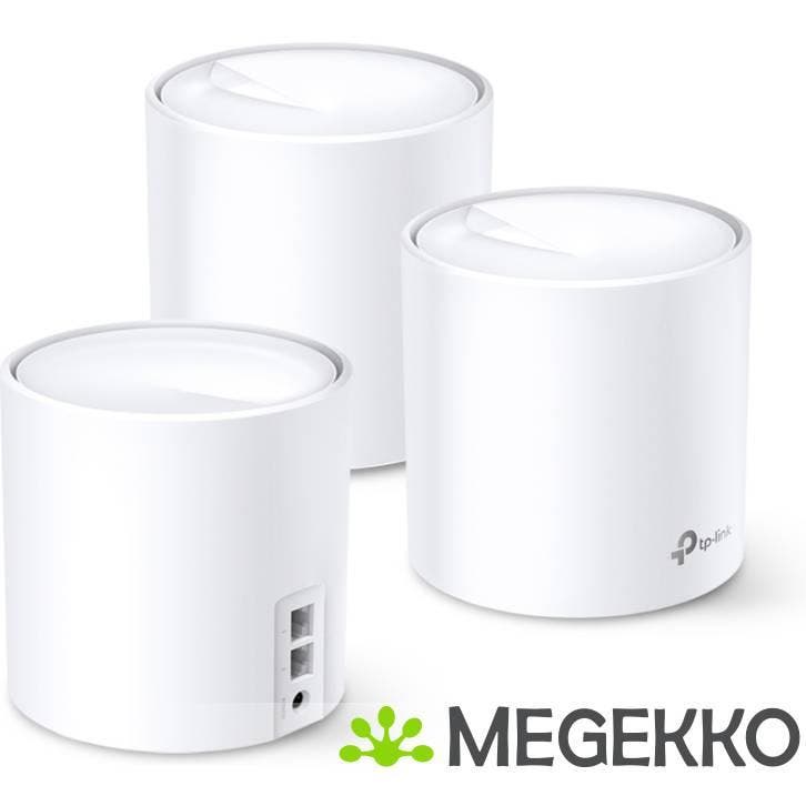 TP-Link X60 DECO 3-Pack, Computers en Software, Routers en Modems, Nieuw, Verzenden