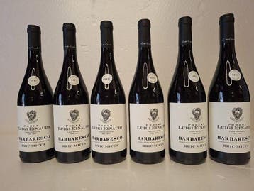 2021 Poderi Einaudi, Bric Micca - Barbaresco - 6 Flessen, Verzamelen, Wijnen, Nieuw