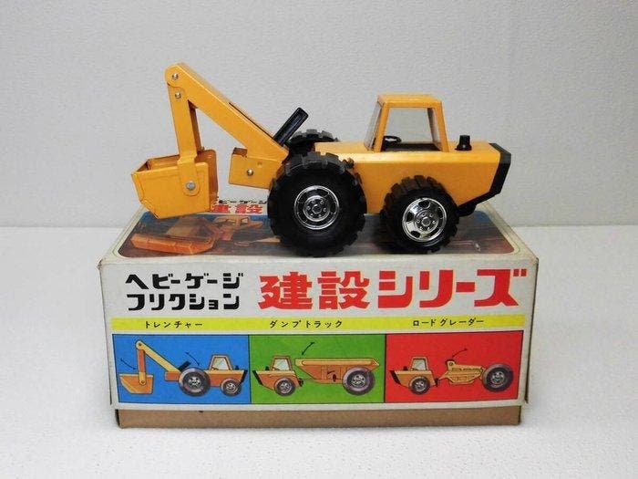 Aoki Toy - Blikken speelgoed - Heavy Gauge Tin Trenching, Antiek en Kunst, Antiek | Speelgoed