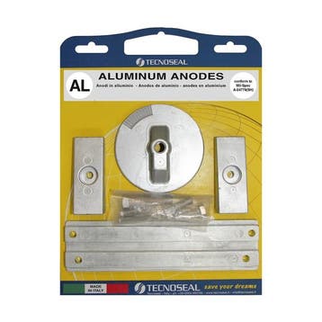 Tecnoseal Aluminium Anode Kit voor Mercury Buitenboordmotor, Ophalen of Verzenden, Nieuw