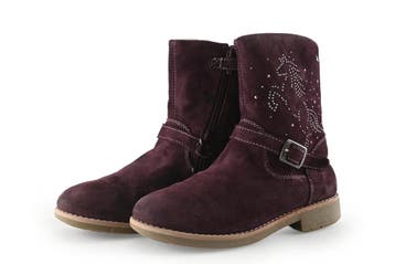 Lurchi Biker boots Meisjes in maat 32 Paars, Verzenden, Jongen of Meisje, Schoenen, Zo goed als nieuw