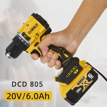 DeWalt DCD805 20V Brushless Accuboormachine - Krachtig & Com, Doe-het-zelf en Verbouw, Gereedschap | Boormachines, Verzenden, Nieuw