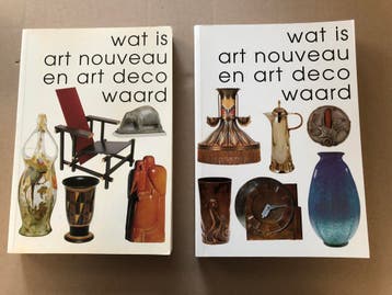 2 Catalogussen  Wat is Art Nouveau en Art Deco Waard? 1 + 2, Ophalen of Verzenden, Zo goed als nieuw, Catalogus