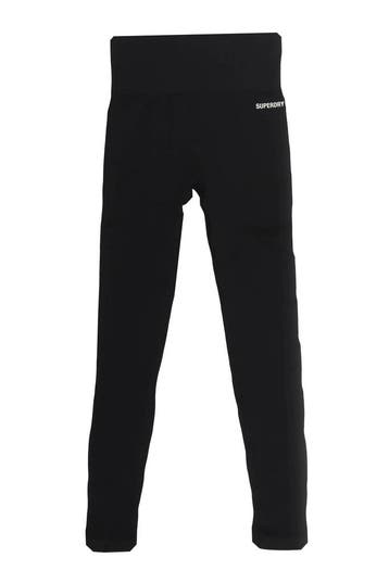 Superdry Legging in maat 38 Zwart, Superdry, Verzenden, Gedragen, Zwart