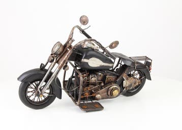 A TIN MODEL OF A MOTORCYCLE (Beeldjes - Decoratie), Verzenden, Nieuw