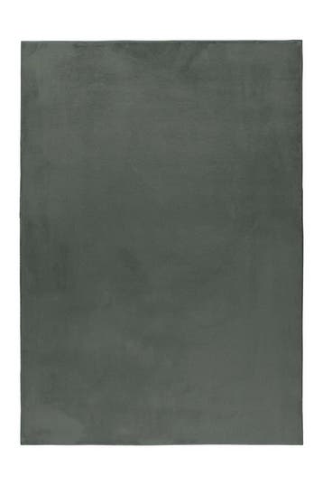 Wasbaar Vloerkleed | Pouffy | Uni | Groen | 140x200 cm, Verzenden, Nieuw