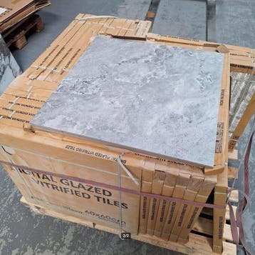 SALE - Vincent Grey 60x60cm, 57m2 -, Ophalen of Verzenden, Nieuw