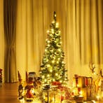 2dekans | Coast Kunstkerstboom met LED Groen – 135 cm – Slim, Ophalen of Verzenden, Zo goed als nieuw