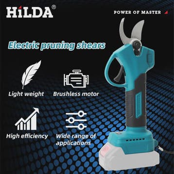 HILDA Accu Snoeischaar - Krachtige Snoeischaar voor Tuin en, Verzenden, Nieuw
