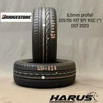 225/55/17 97Y RSC (*) Bridgestone zomerbanden 6,5mm 2X, Gebruikt, 17 inch, Ophalen of Verzenden, Band(en)