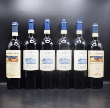 2017 Castelgiocondo & La Poderina - Brunello di Montalcino -, Nieuw
