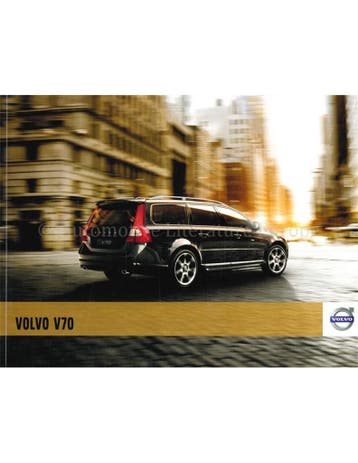 2011 VOLVO V70 BROCHURE NEDERLANDS, Boeken, Nieuw, Volvo, Author