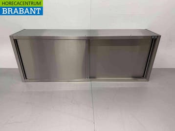 HCB RVS Wandkast Kast Premium-line 2 Schuifdeuren 180 cm, Ophalen of Verzenden, Nieuw in verpakking