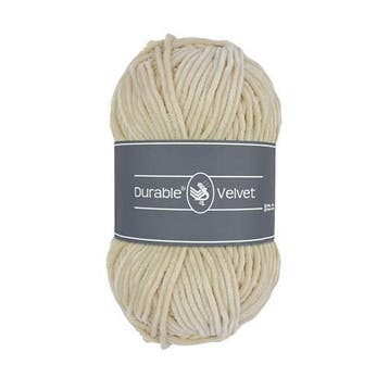 Durable Velvet 2212 Linen - Haakgaren / Breigaren, Hobby en Vrije tijd, Breien en Haken, Ophalen of Verzenden, Nieuw, Breien of Haken
