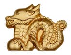 Mongolië. 1000 Togrog 2024 Great Dragon Gilded - Lunar