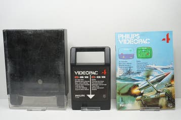 Philips VIdeopac 4: Air-Sea War / Battle Morgen in huis!, Computers en Software, Vintage Computers, Ophalen of Verzenden