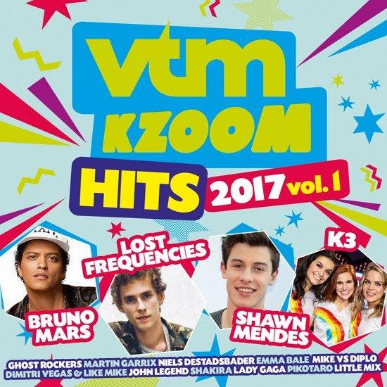 Vtm Kzoom Hits 2017 - CD, Cd's en Dvd's, Cd's | Overige Cd's, Verzenden