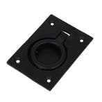 Luikring zwart 85x62 mm, Verzenden, Nieuw