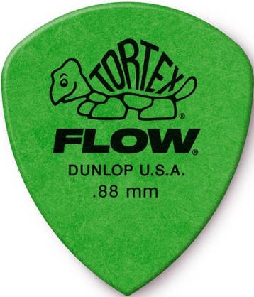 Jim Dunlop 558P088 Tortex Flow plectrum 0.88 mm 12-pack, Muziek en Instrumenten, Instrumenten | Toebehoren, Ophalen of Verzenden