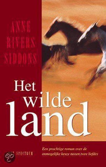 Wilde land - Siddons, Boeken, Verzenden, Gelezen
