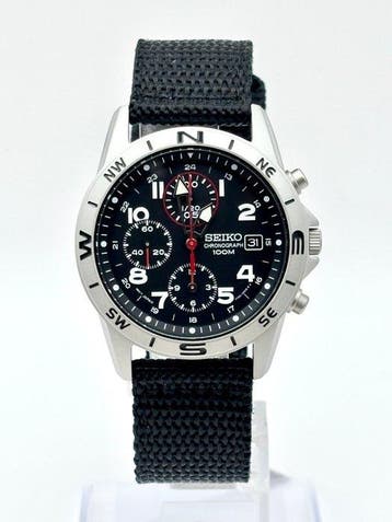 Seiko - Chronograph - Zonder minimumprijs - SND399P - Heren