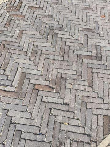 Oude gebakken waalformaten Leiden (losgestort), Ophalen of Verzenden, Gebruikt, Keramiek, Klinkers
