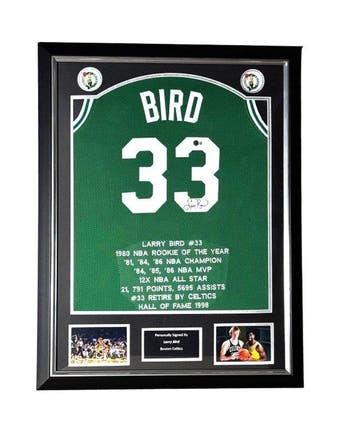 Boston Celtics - Larry Bird - Op maat gemaakte jersey -, Nieuw
