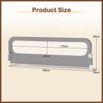 LIVSK Opklapbaar Bedhek - 3-Hoogteverstelling - Veilig U-Vor, Kinderen en Baby's, Verzenden, Nieuw